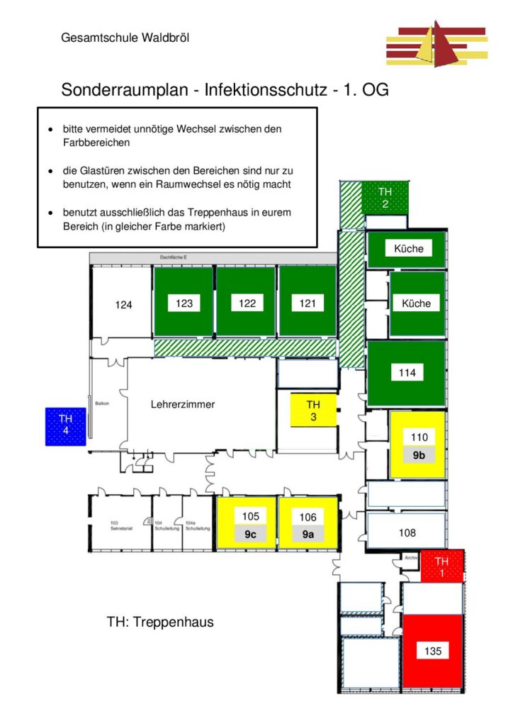 Sonderraumplan 1. OG