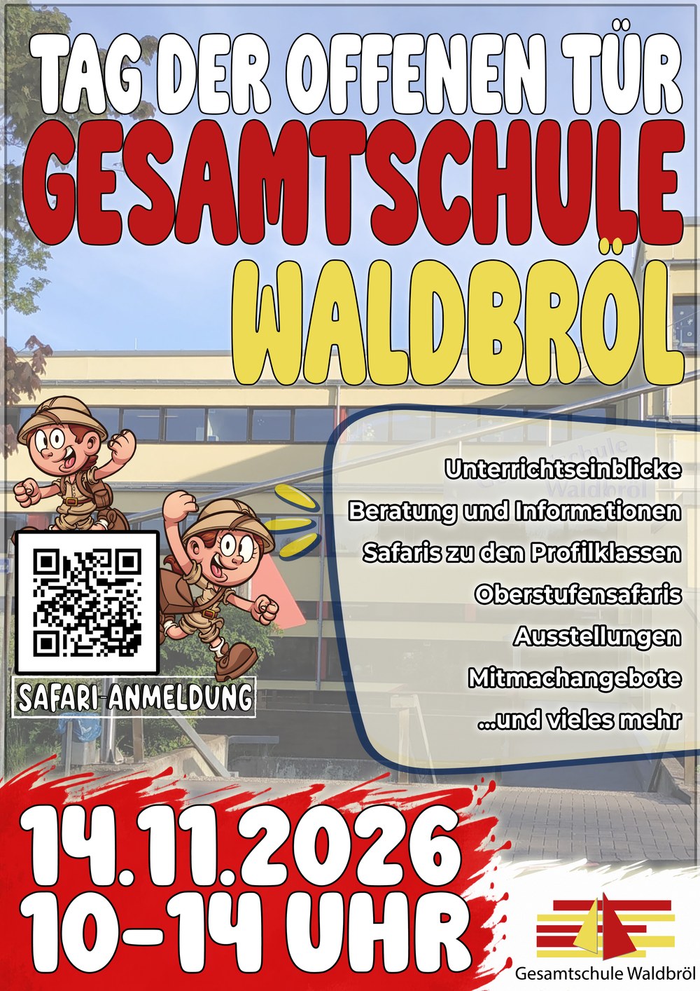 Plakat Tag der offenen Tür 2026